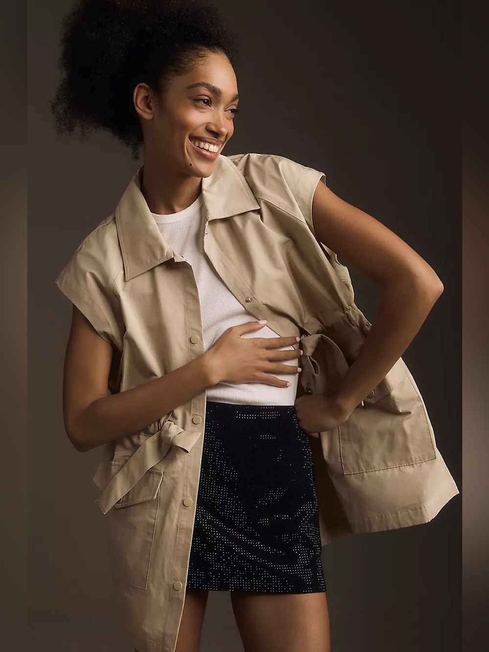 Safari Long Utilitaire Vest by Anthropologie